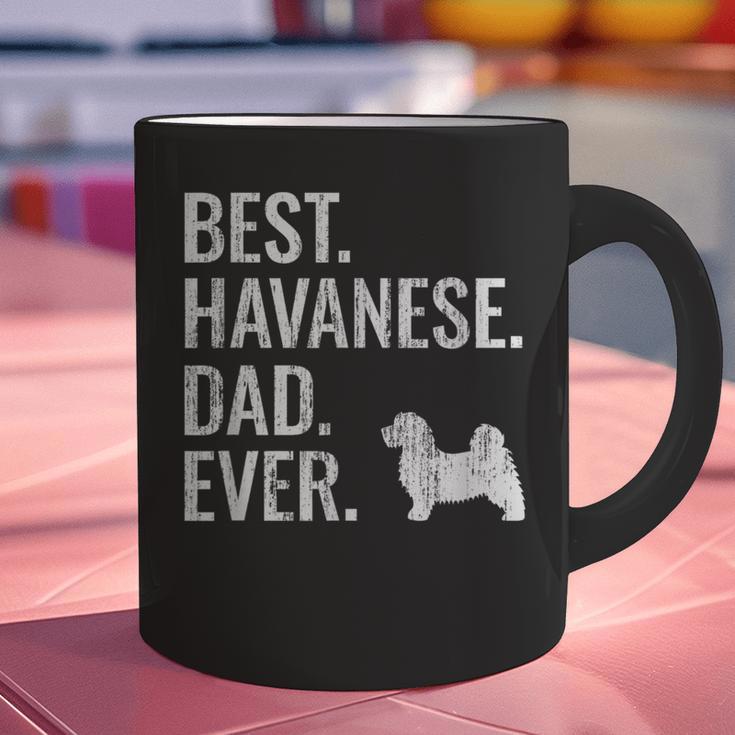 Best Havanese Dad Ever Cool Dog Owner Graphic Print Coffee Mug