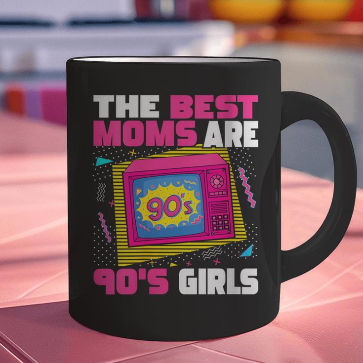 The Best Moms Are 90s Girls 90s Aesthetic Mom Nostalgia Graphic Print Coffee Mug