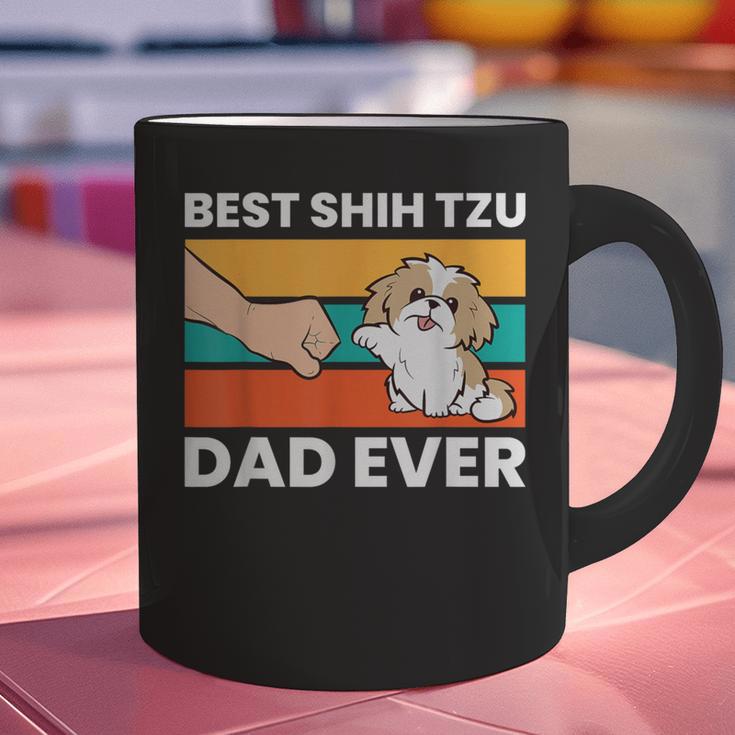 Best Shih Tzu Dad Ever Shih Tzu Graphic Print Coffee Mug