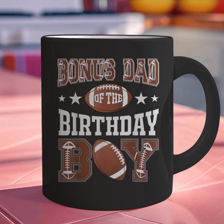 Bonus Dad Of The Birthday Boy Football Game Day Graphic Print Coffee Mug Bonus Dad Of The Birthday Boy Football Game Day Graphic Print Coffee Mug