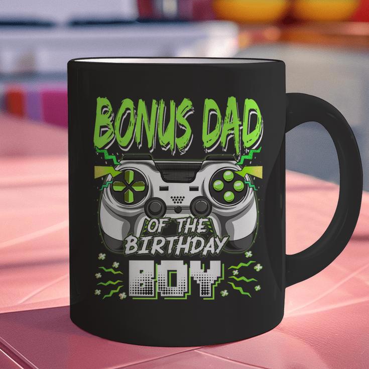 Bonus Dad Of The Birthday Boy Video Game Bday Party Graphic Print Coffee Mug
