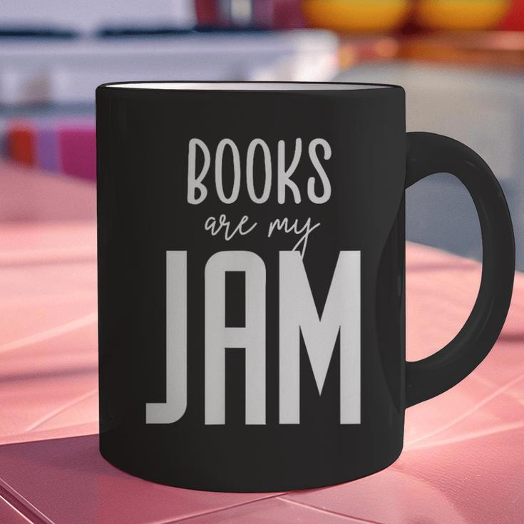 Books Are My Jam Graphic For Introverts Graphic Print Coffee Mug Books Are My Jam Graphic For Introverts Graphic Print Coffee Mug