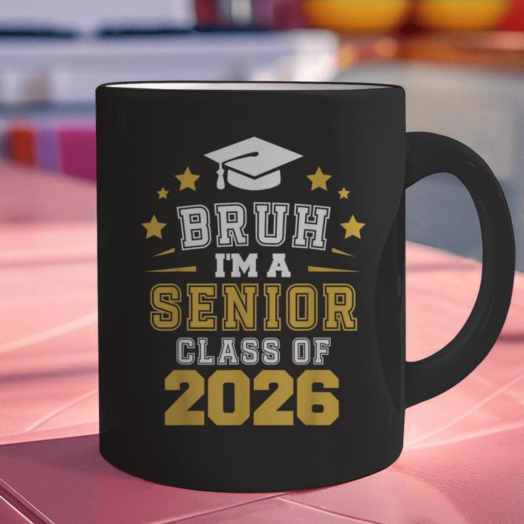 Bruh I'm A Senior Class Of 2026 Graduation School Graphic Print Coffee Mug