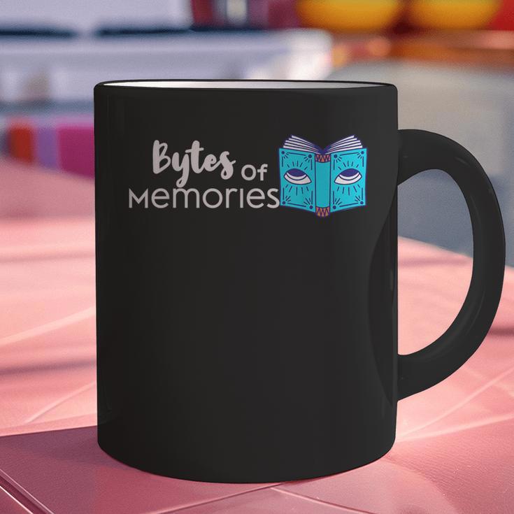 Bytes Of Memories Digital Nostalgia Concept Line Graphic Print Coffee Mug Bytes Of Memories Digital Nostalgia Concept Line Graphic Print Coffee Mug