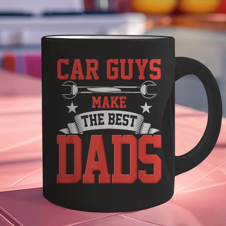 Car Guys Make The Best Dads Garage Mechanic Dad Graphic Print Coffee Mug