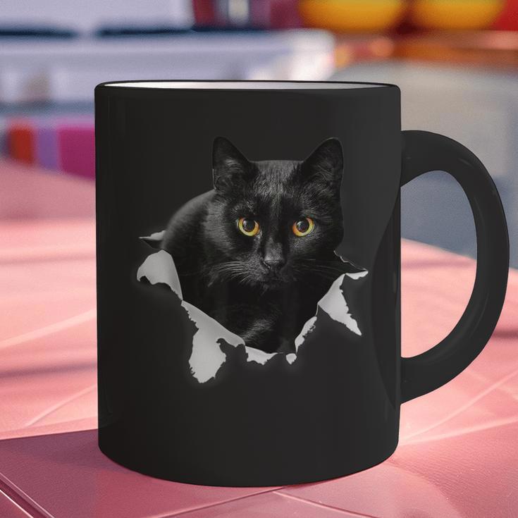 Cat Torn Cloth For Cat Lover Cat Dad Cat Mom Graphic Print Coffee Mug