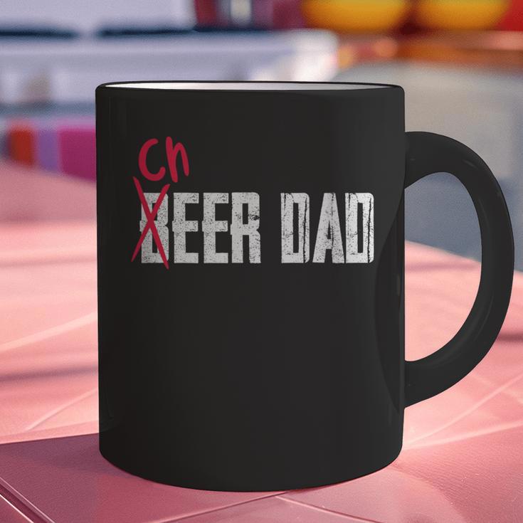 Cheer Dad Beer Dad Cheerleading Father Father's Day Graphic Print Coffee Mug