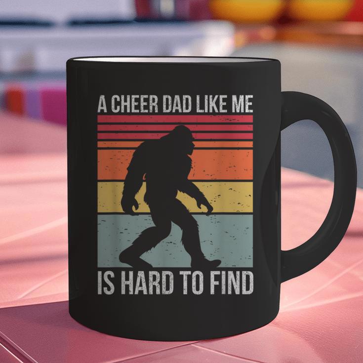 Cheer Dad Cheerleading Bigfoot Graphic Print Coffee Mug