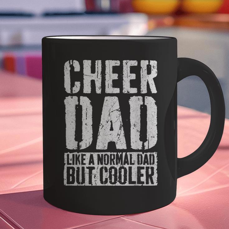 Cheer Dad Shirt Men Fathers Day Cheer Dad Graphic Print Coffee Mug