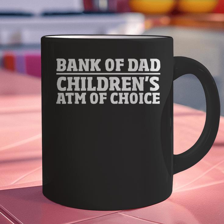 Children ATM Machine Dad Credit Card Bank Of Dad Graphic Print Coffee Mug Children ATM Machine Dad Credit Card Bank Of Dad Graphic Print Coffee Mug