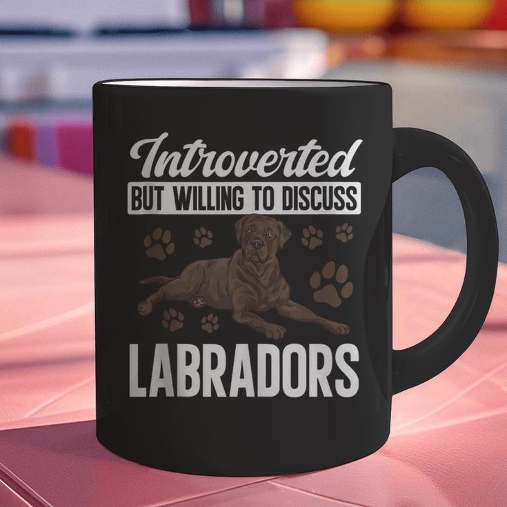 Chocolate Lab Dog Introvert Chocolate Labrador Retriever Graphic Print Coffee Mug Chocolate Lab Dog Introvert Chocolate Labrador Retriever Graphic Print Coffee Mug