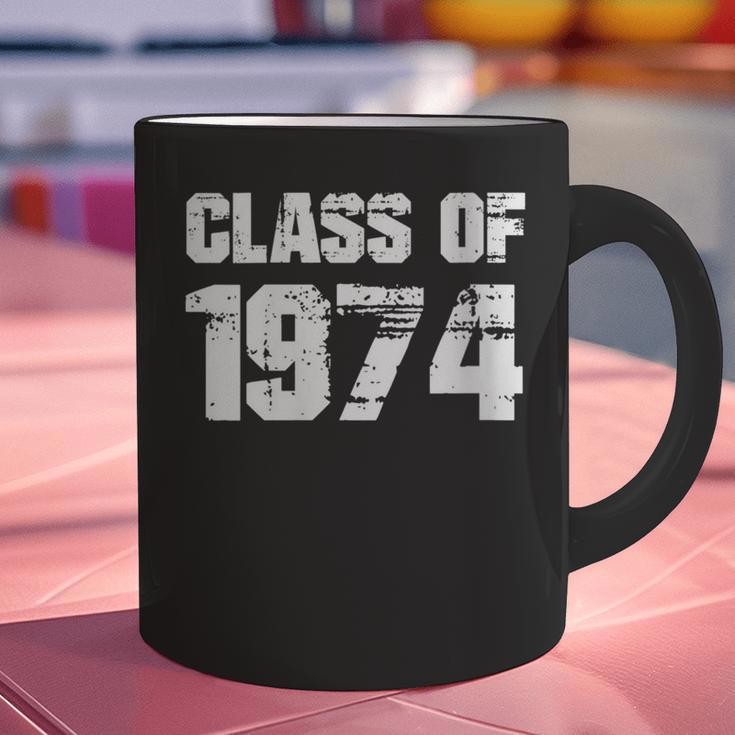 Class Of 1974 High School College Graduation Reunion Graphic Print Coffee Mug