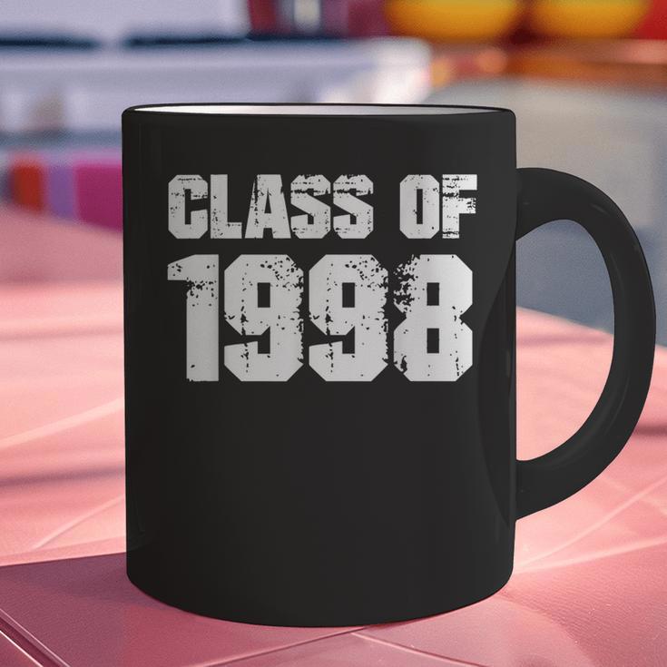 Class Of 1998 High School College Graduation Reunion Graphic Print Coffee Mug
