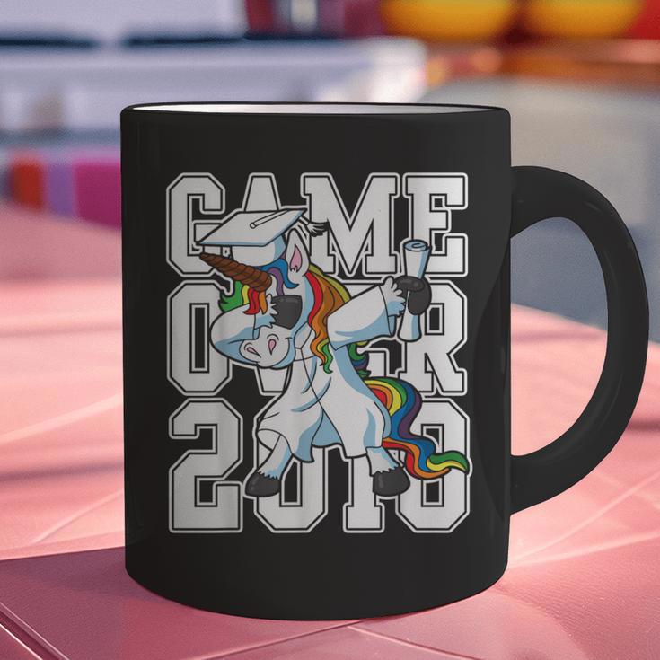Class Of 2018 Graduation Dabbing Unicorn Shirt Graphic Print Coffee Mug