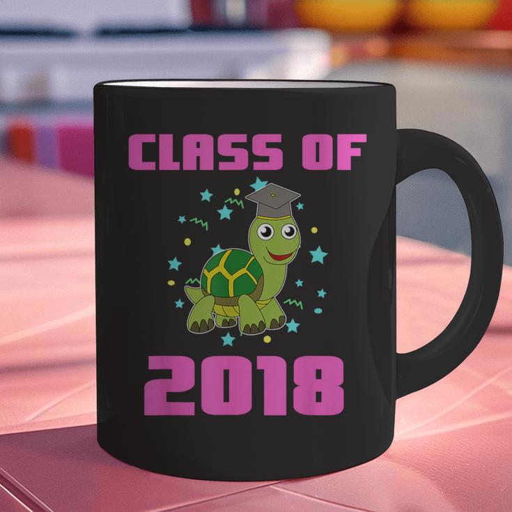 Class Of 2018 Turtle Shirt Graduation Kids Graphic Print Coffee Mug