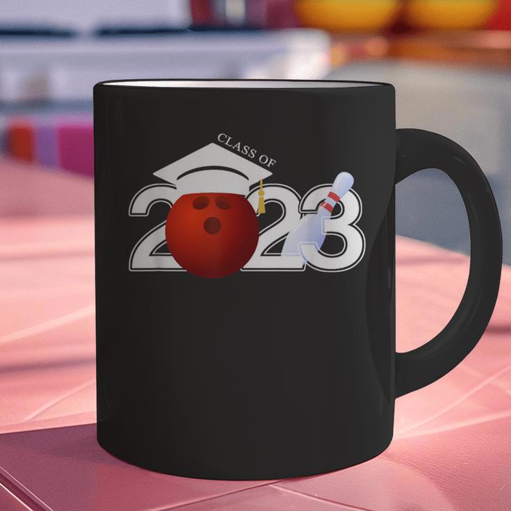 Class Of 2023 Graduation For Him Her Bowling Graphic Print Coffee Mug