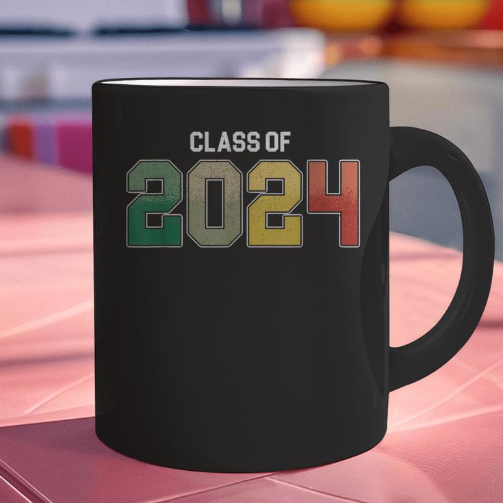 Class Of 2024 College High School Graduation Graphic Print Coffee Mug