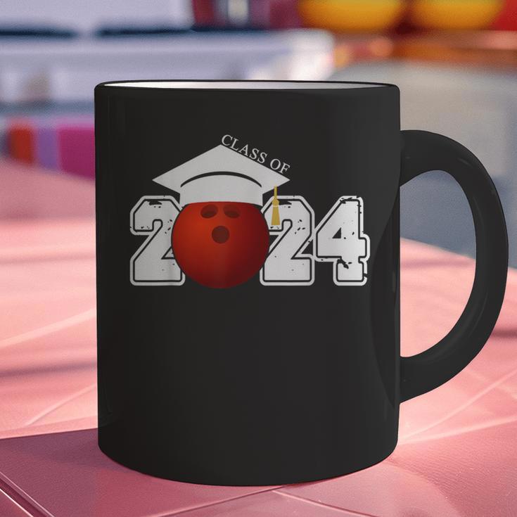 Class Of 2024 Graduation For Him Her Bowling Sports Graphic Print Coffee Mug