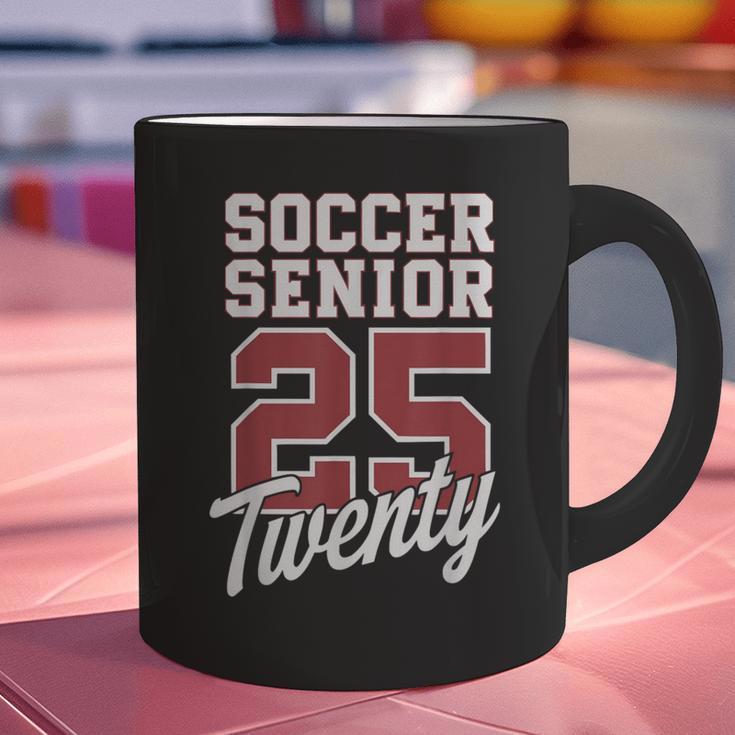 Class Of 2025 Senior 2025 Graduation 2025 Soccer Graphic Print Coffee Mug