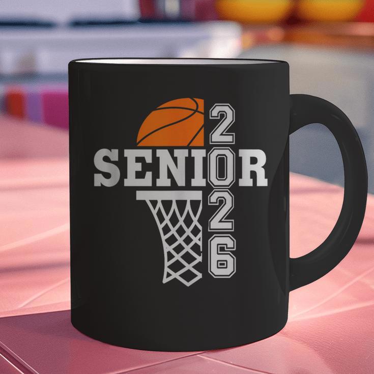 Class Of 2026 Basketball Senior 26 Player Team Graduation Graphic Print Coffee Mug