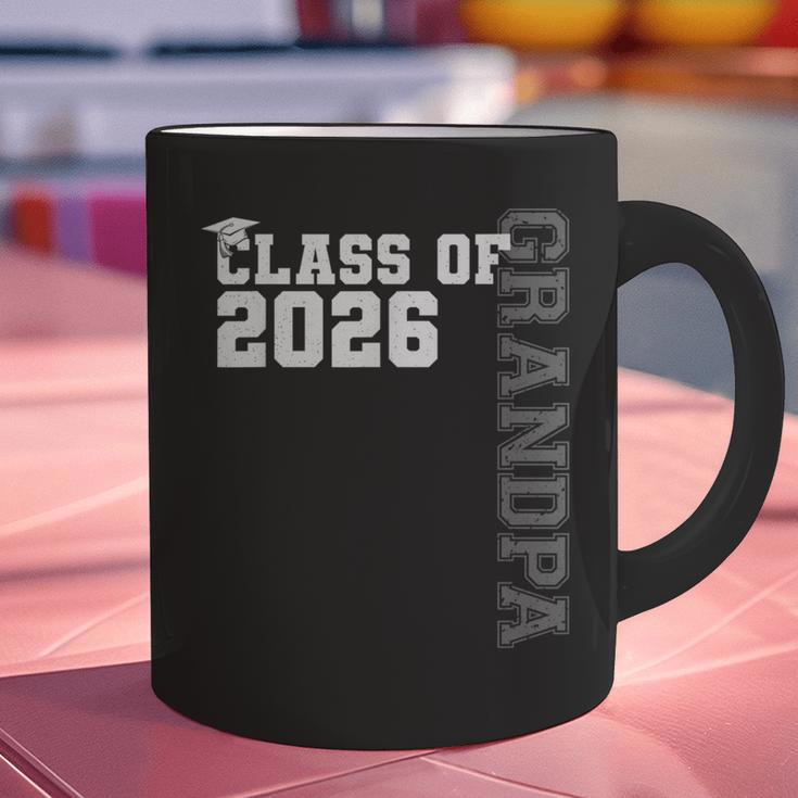 Class Of 2026 Proud Grandpa Of A 2026 Graduate Graduation Graphic Print Coffee Mug