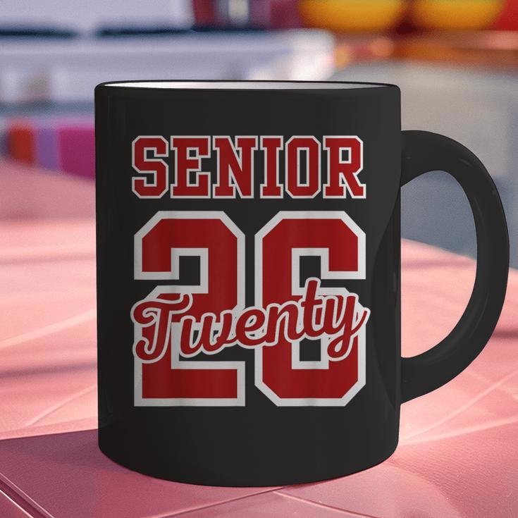 Class Of 2026 Senior 2026 Senior Twenty 26 Graduation Men Graphic Print Coffee Mug