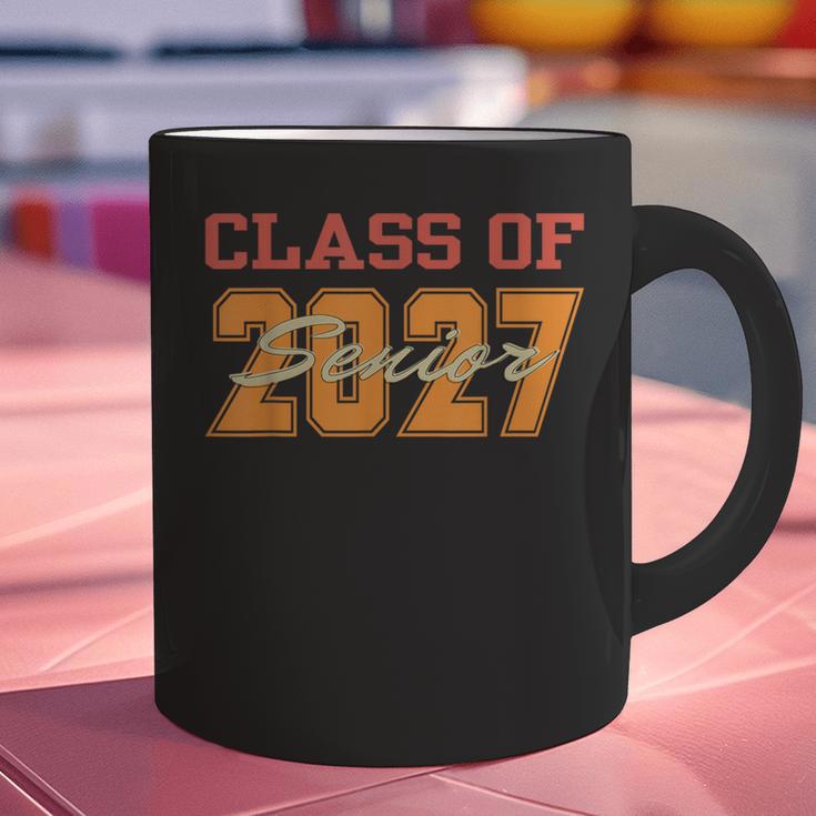 Class Of 2027 Graduation Senior Back To School 2026 Graduat Graphic Print Coffee Mug