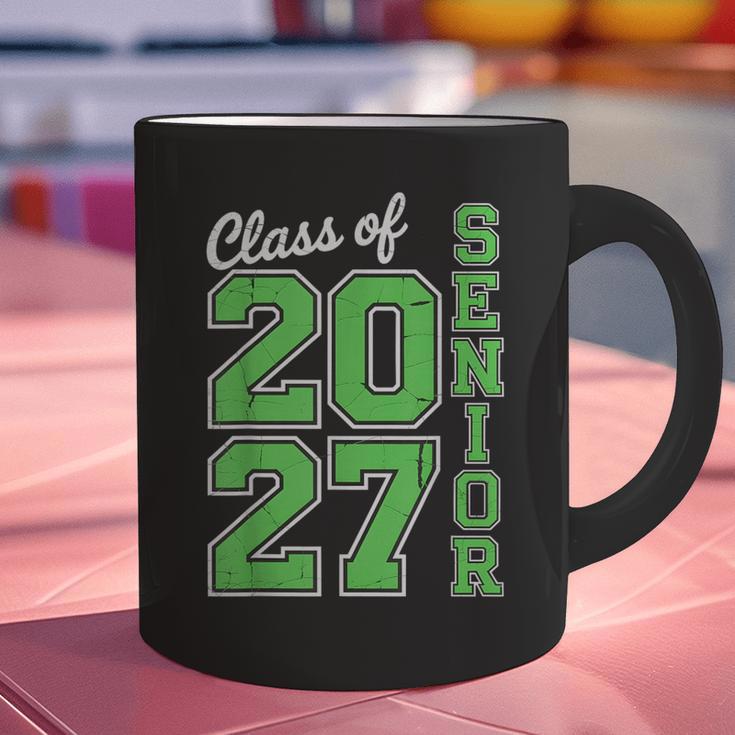 Class Of 2027 Senior 27 High School Graduation Senior 2027 Graphic Print Coffee Mug