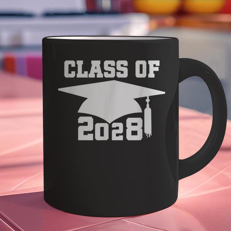 Class Of 2028 T-Shirt School Graduation Pride Tee Graphic Print Coffee Mug