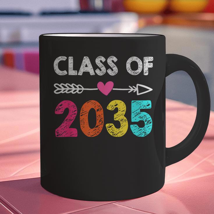 Class Of 2035 Kindergarten Pre K Grow With Me Graduation Graphic Print Coffee Mug
