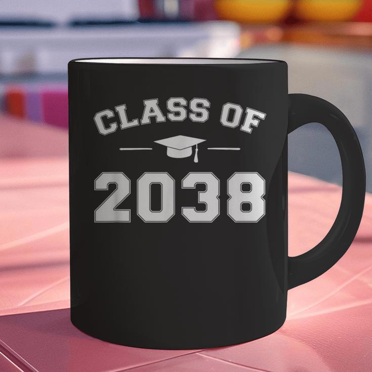 Class Of 2038 Grow Together First Day Of School Graduation Graphic Print Coffee Mug