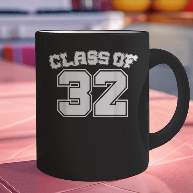 Class Of 32 2032 School Tee Shirt Graduation Class Party Graphic Print Coffee Mug