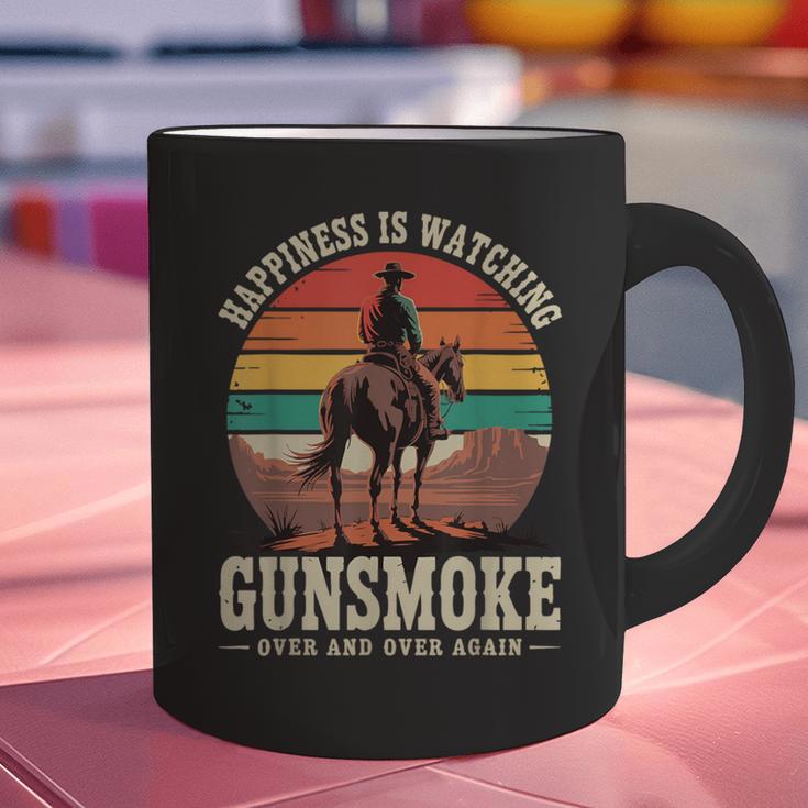 Classic Western Nostalgia Cowboy Sunset Graphic Print Coffee Mug