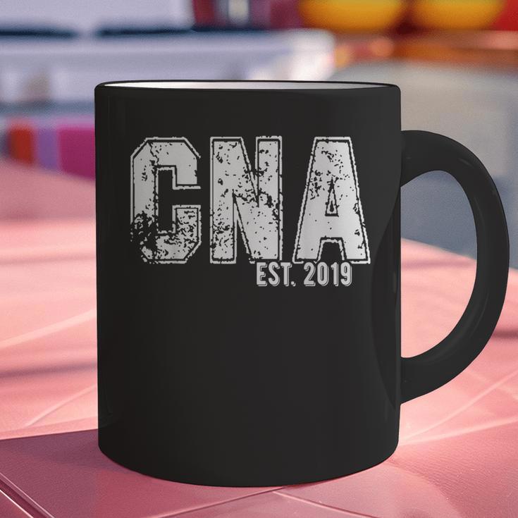 CNAs Graduation Shirt CNA Est 2019 Graphic Print Coffee Mug