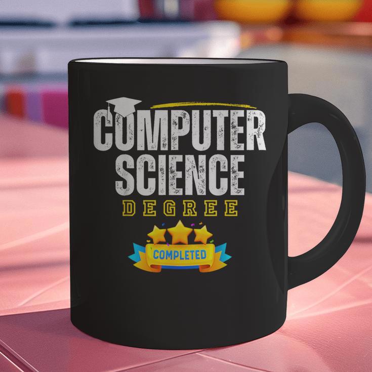 Computer Science Degree Graduation Senior Celebration Grad Graphic Print Coffee Mug
