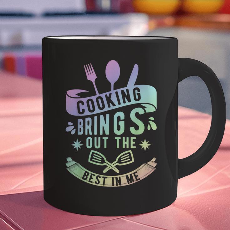 Cooking Brings Out The Best In Me Crafting Flavorful Memory Graphic Print Coffee Mug Cooking Brings Out The Best In Me Crafting Flavorful Memory Graphic Print Coffee Mug