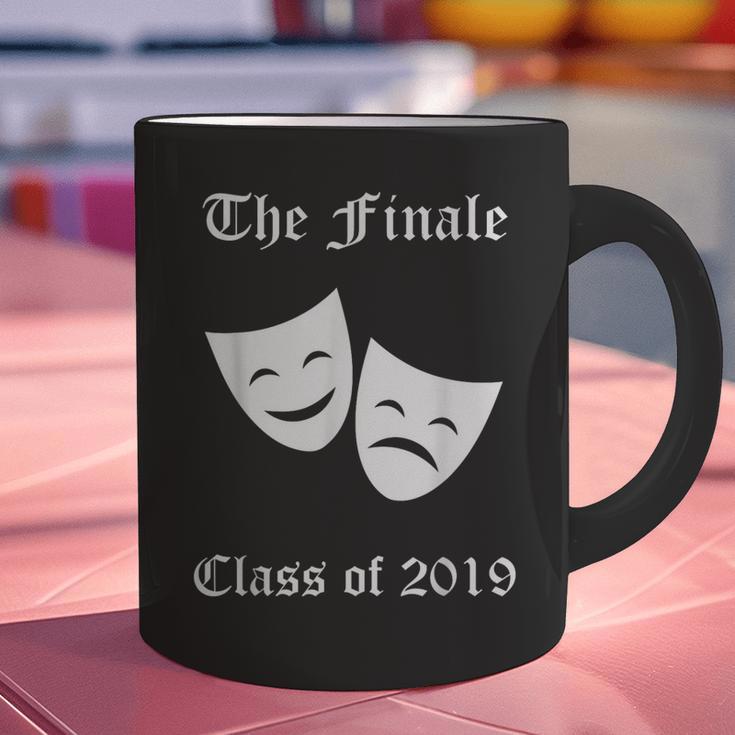 Cool Theater Graduation Tshirt Tragedy And Comedy Masks Graphic Print Coffee Mug