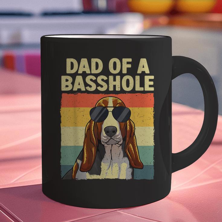 Cool Basset Hound For Men Dad Dog Basset Hound Lovers Graphic Print Coffee Mug