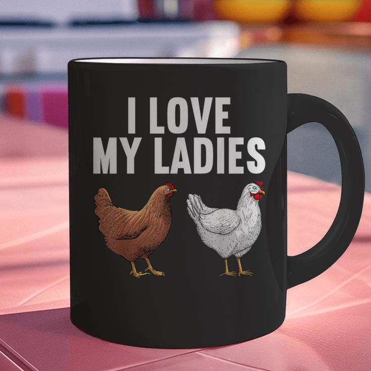 Cool Chicken Art For Men Women Dad Rooster Chicken Farmer Graphic Print Coffee Mug