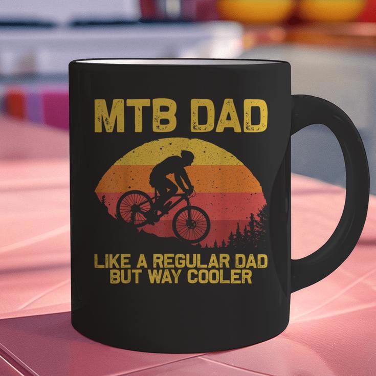 Cool Mountain Biking For Dad Father Biker MTB Bicycle Bike Graphic Print Coffee Mug Cool Mountain Biking For Dad Father Biker MTB Bicycle Bike Graphic Print Coffee Mug