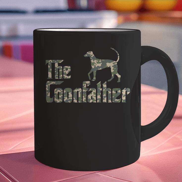 Coonfather Coon Hunting Dogs Coonhound Dad Graphic Print Coffee Mug