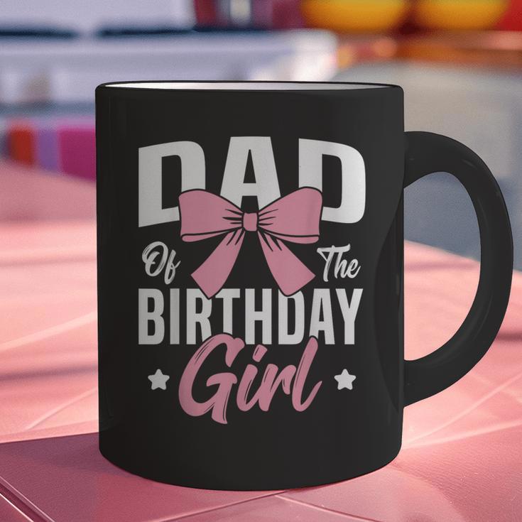 Coquette Pink Bow Men Dad Of The Birthday Girl Graphic Print Coffee Mug Coquette Pink Bow Men Dad Of The Birthday Girl Graphic Print Coffee Mug
