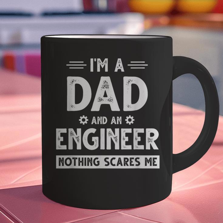 Cute Engineer Dad Men Father's Day Mechanical Engineering Graphic Print Coffee Mug