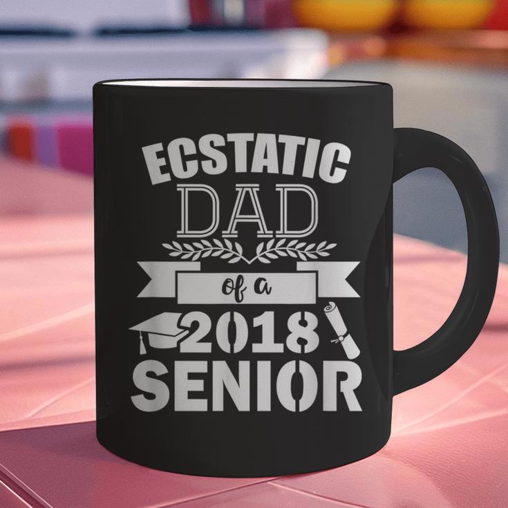 Dad Of a 2018 Senior Graduation Graphic Print Coffee Mug