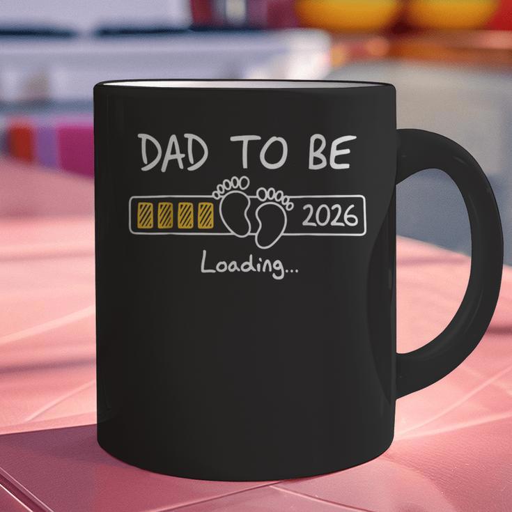 Dad To Be 2026 Loading Daddy 2026 New Baby Father 2026 Graphic Print Coffee Mug