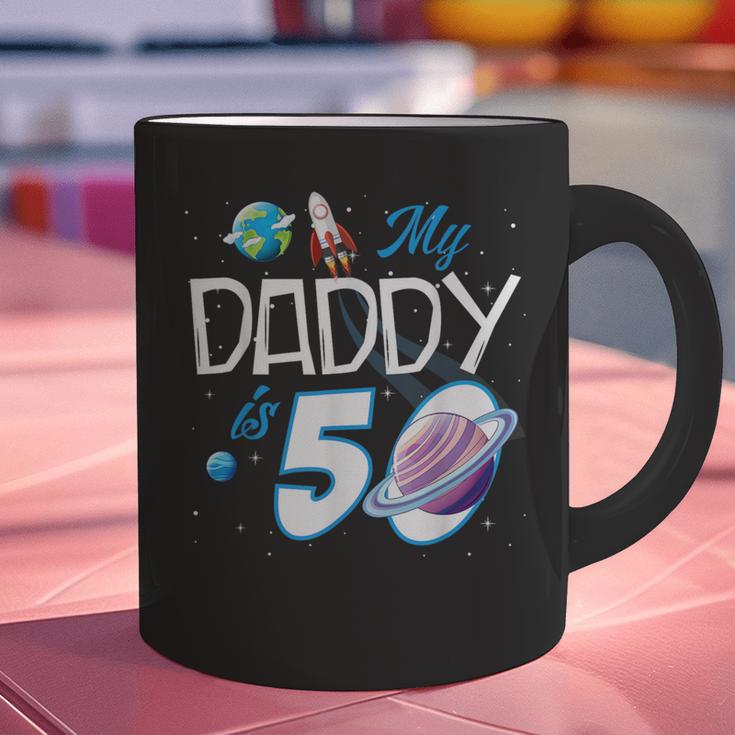 My Dad Is 50 Years Daddy Father 50th Years Birthday Graphic Print Coffee Mug