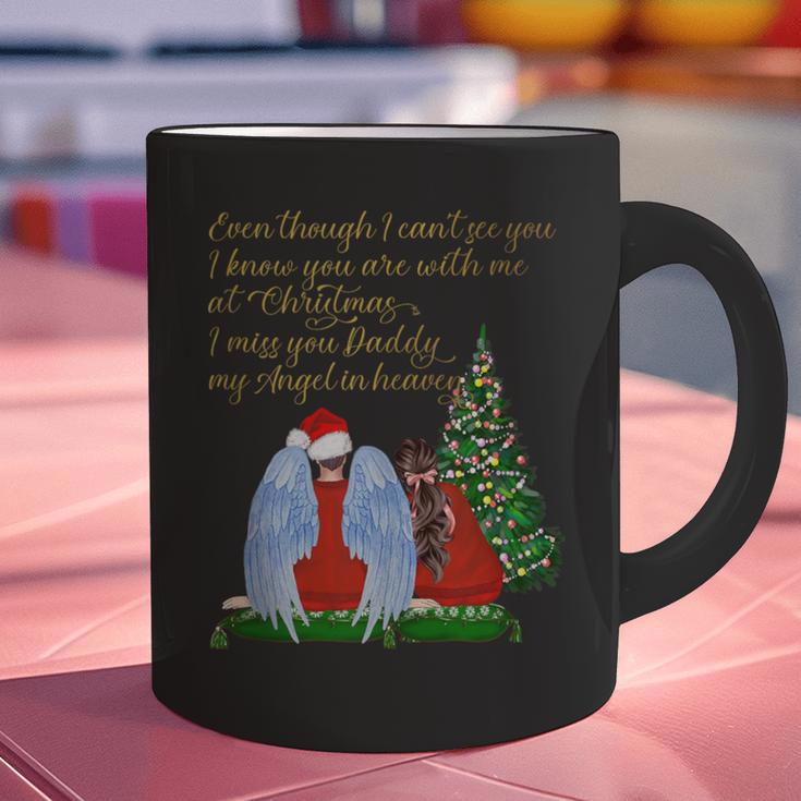 My Dad My Angel In Loving Memory Of My Dad Daddy's Girl Graphic Print Coffee Mug