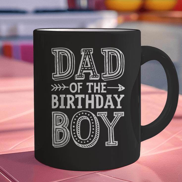 Dad Of The Birthday Boy Father Papa Family Matching Graphic Print Coffee Mug Dad Of The Birthday Boy Father Papa Family Matching Graphic Print Coffee Mug