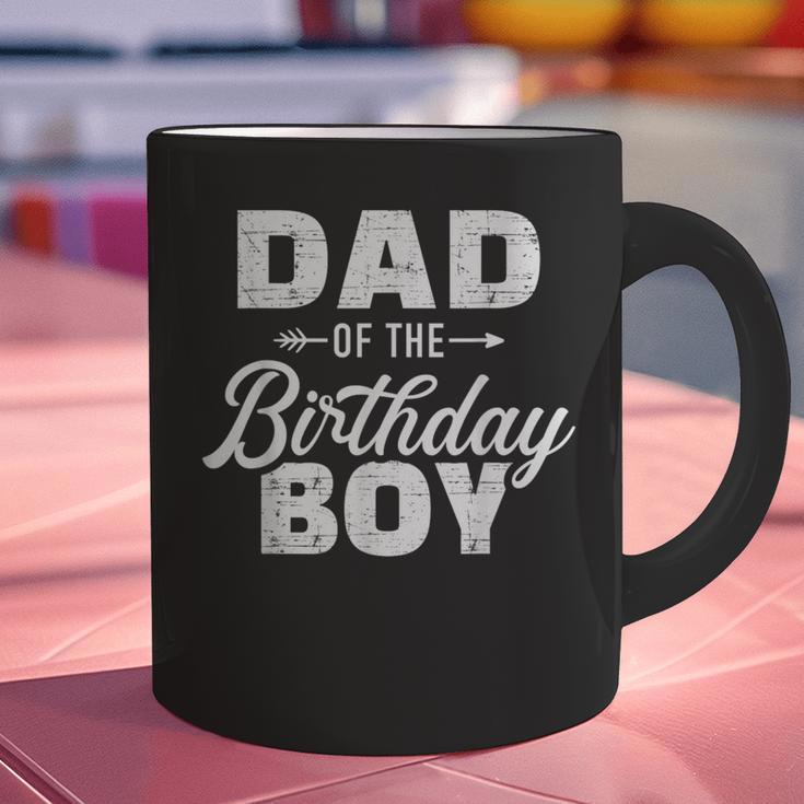 Dad Of The Birthday Boy Matching Family Party Graphic Print Coffee Mug