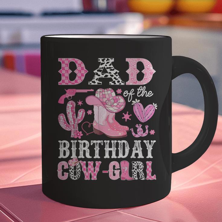 Dad Of The Birthday Cow-Girl Rodeo Cowgirl Bday Graphic Print Coffee Mug Dad Of The Birthday Cow-Girl Rodeo Cowgirl Bday Graphic Print Coffee Mug